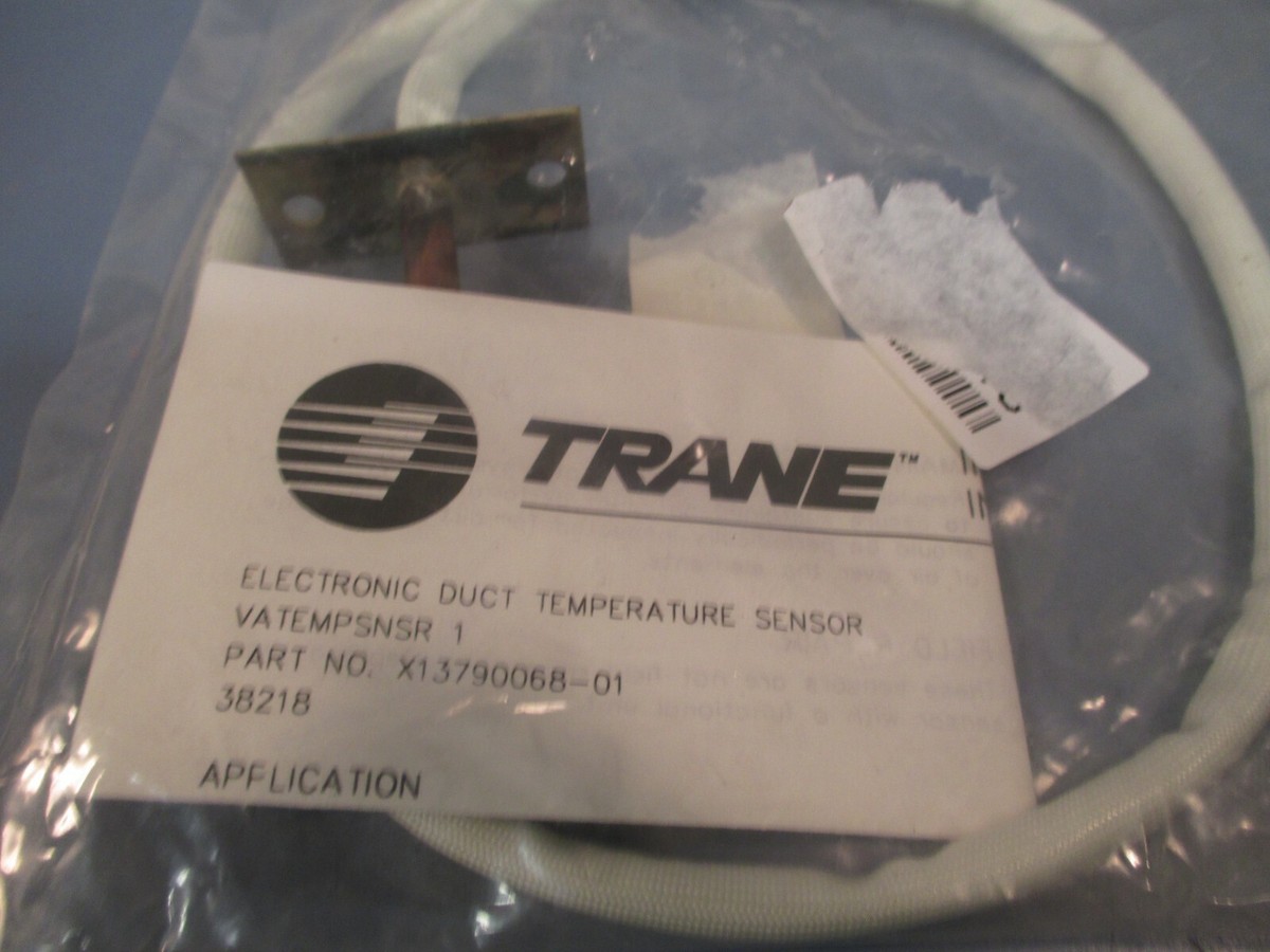 TRANE ELECTRIC DUCT TEMPERATURE SENSOR X13790068-01 | eBay