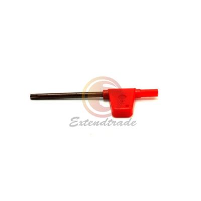 3x Plastic Handle Flag Type T6/T7/T8/T9/T10/T15/T20 Torx Key Wrench Spanner Red