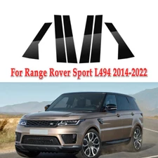For Range Rover Sport L494 2014-2022 6pcs Pillar Posts Door Trim Window Cover