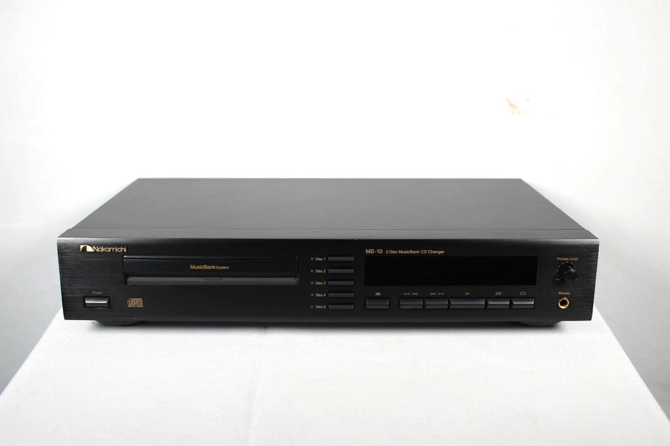 Nakamichi MB-10 5DISC CD Player NOT WORKING FOR RESTORATION/REPAIR (SPARE PARTS) - Image 3 of 4