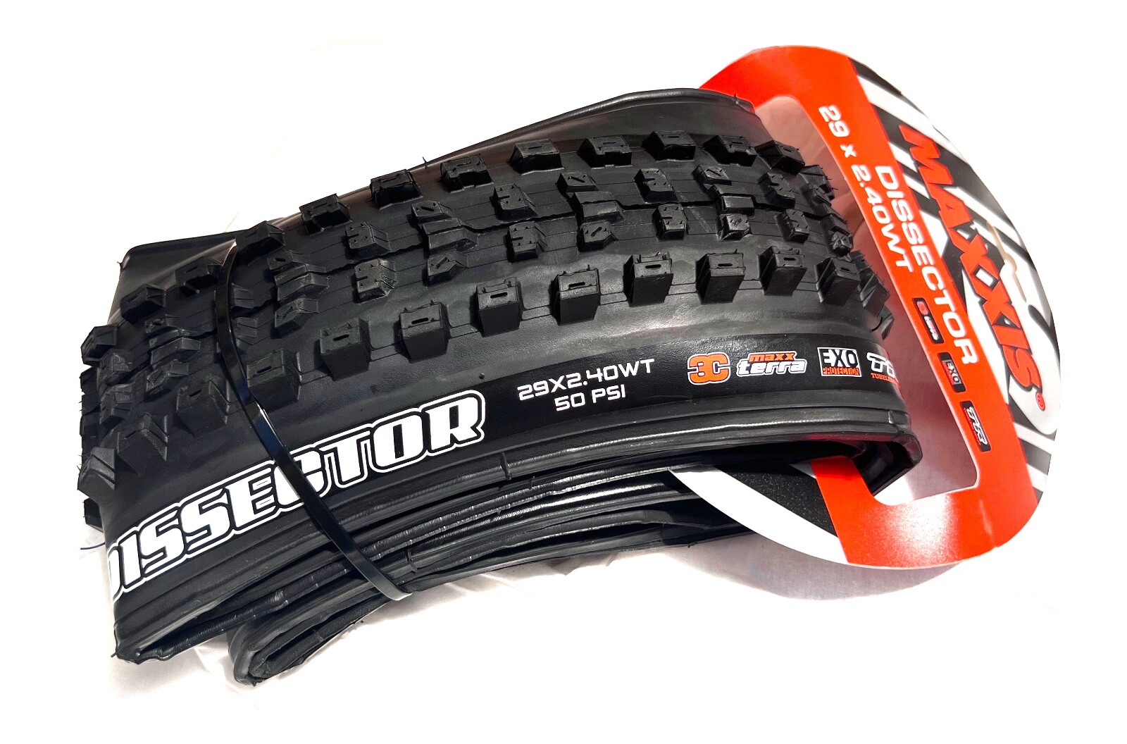 Maxxis Dissector 29x2.4 3C MaxxTerra EXO TR bicycle MTB bike 29x2.4 tyre