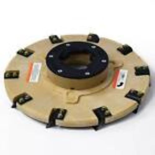 DIAMABRUSH 17" COATING REMOVAL TOOL CCW (10 BLADE) w/RISER & PLATE #92170120210