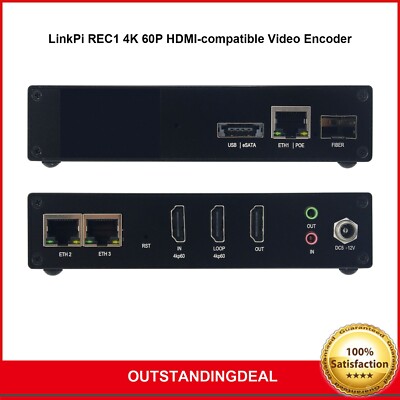 LinkPi REC1 4K 60P HDMI-compatible Video Encoder H.265 Video Decoder ot25
