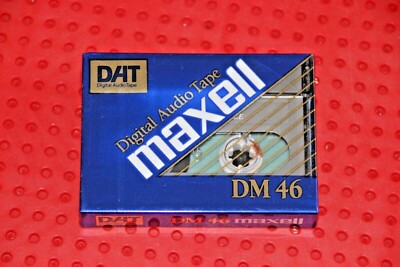 DAT  MAXELL    DM-46   DIGITAL AUDIO TAPE (1)(SEALED)