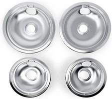 Stove Drip Pan Electric Burner Covers Top Bowl Pan for Frigidaire Kenmore Tappan