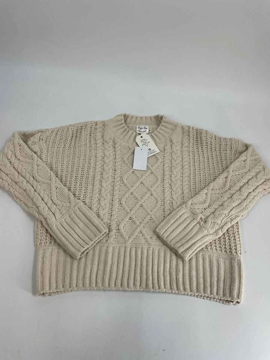 Hippie rose shop chenille sweater