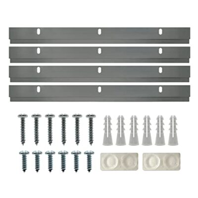 French Cleats 12'' Supports 100 lbs, Heavy Duty Z Bar Hanger for Pictures, Mirror