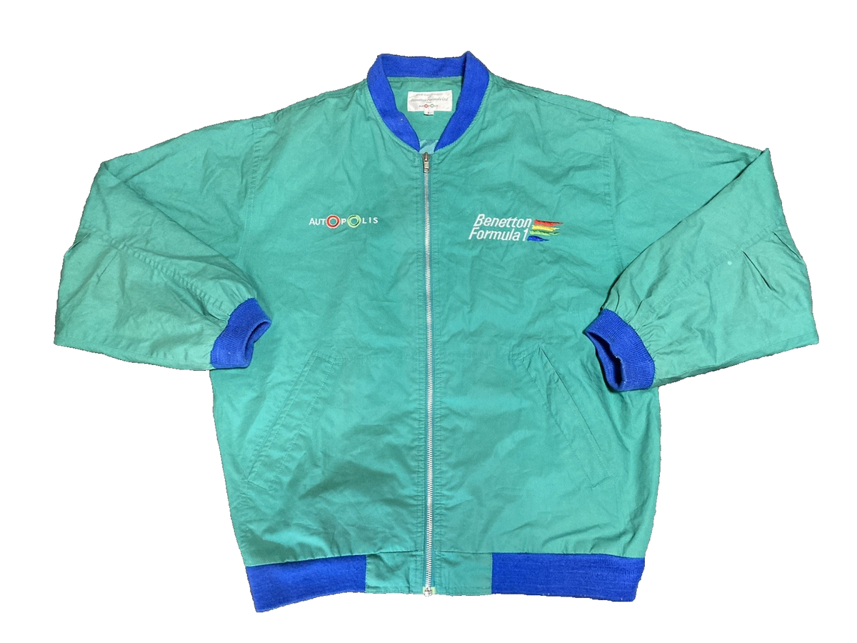 Benetton Formula 1 Racing Team AUTOPOLIS Jacket Size L Green