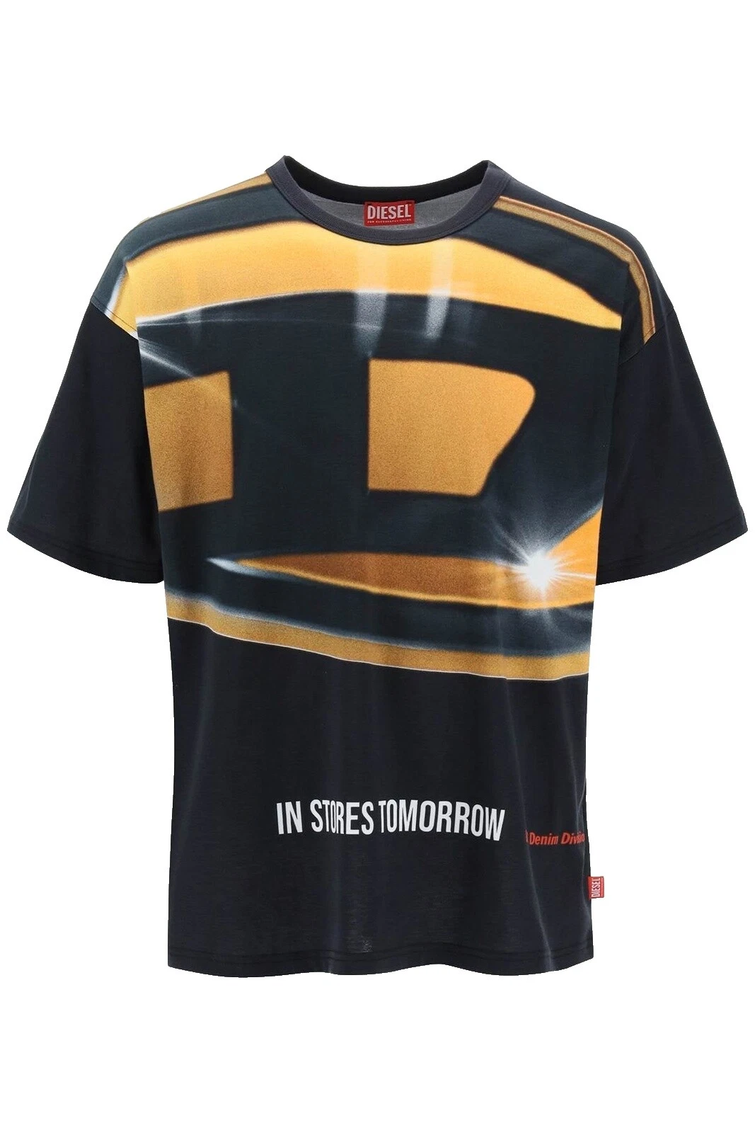 Diesel Black Regular Shirts for Men