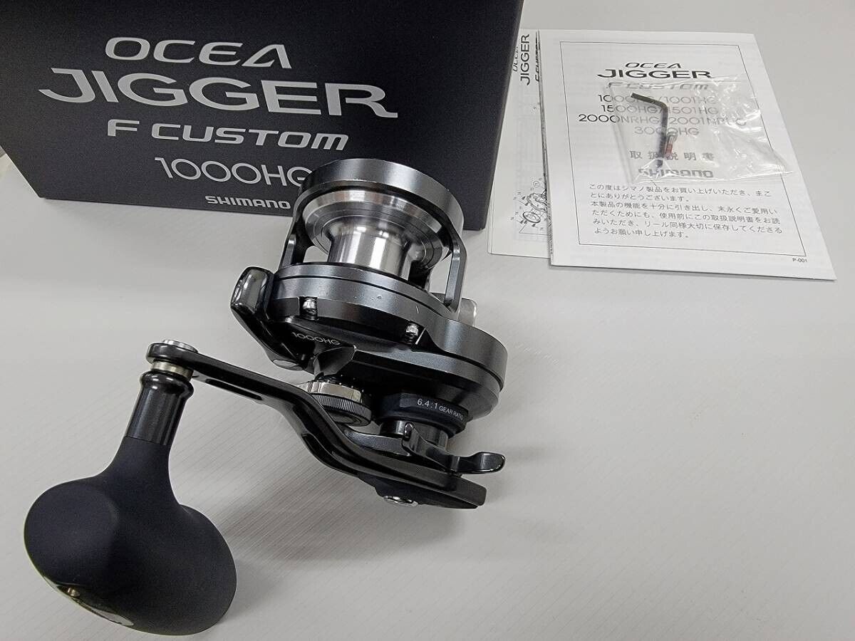 Shimano 19 OCEA JIGGER F Custom 1000HG 6.4 RH Casting Reel Shimano 19 OCEA JIGGER F Custom 1000HG 6.4 RH Casting Reel