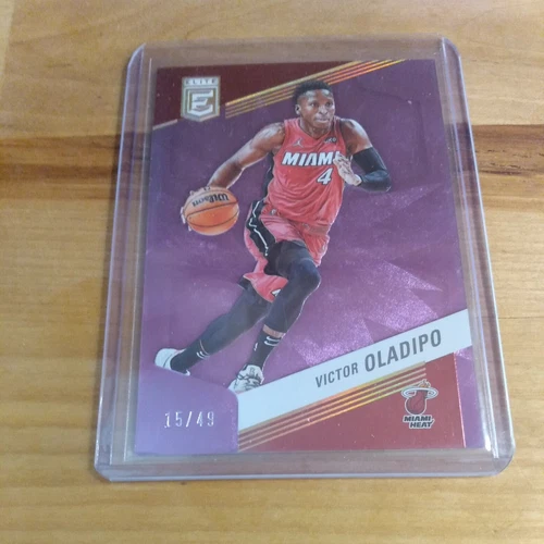 Victor Oladipo#128 Rare !! #15/49  2022-23 Panini Donruss Elite Purple Parallel 