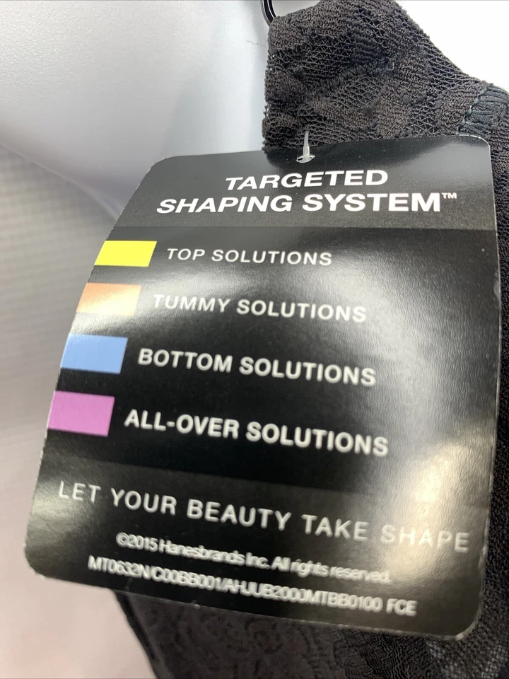 Bali Women's Shapewear Lace 'N Smooth Body Briefer Black Size 40DD DF8L10-XBK - Image 4 of 4