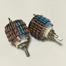 DALE 24-Step Attenuator 4-Channel Quad Volume Potentiometer 4-Gang 10K-100K