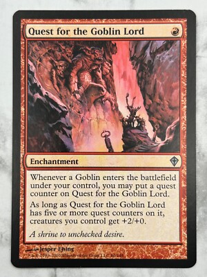 Quest for the Goblin Lord Zendikar - MTG Magic the Gathering - NM