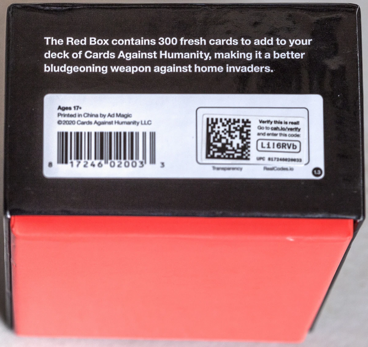 Cards against Humanity: Red Box