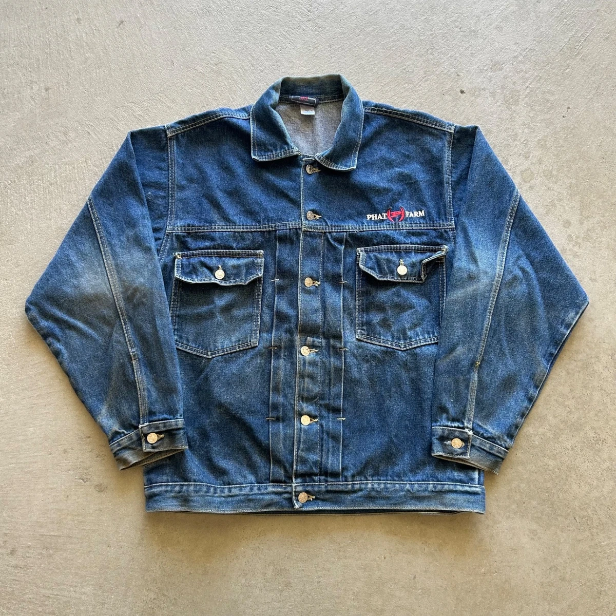 25+ Phat Farm Blue Denim Coats, Jackets & Vests for Men for sale