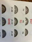 30 mercury silver dimes various dates 90% silver