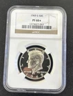 1969-S  50C Kennedy Half Dollar NGC PF68* STAR