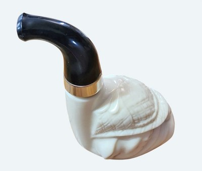 Vtg Unused Avon Wild Country After Shave Sherlock Bulldog Pipe Decanter 6 Fl Oz