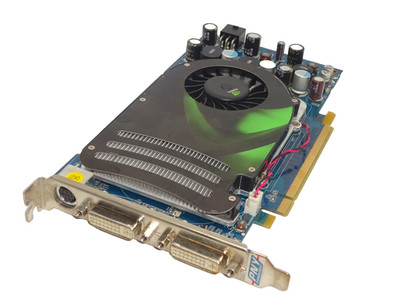 PNY GeFORCE 8600 GTS 256MB GDDR3 PCI-e GRAFIKKARTE 2xDVI S-VIDEO  #GK12412