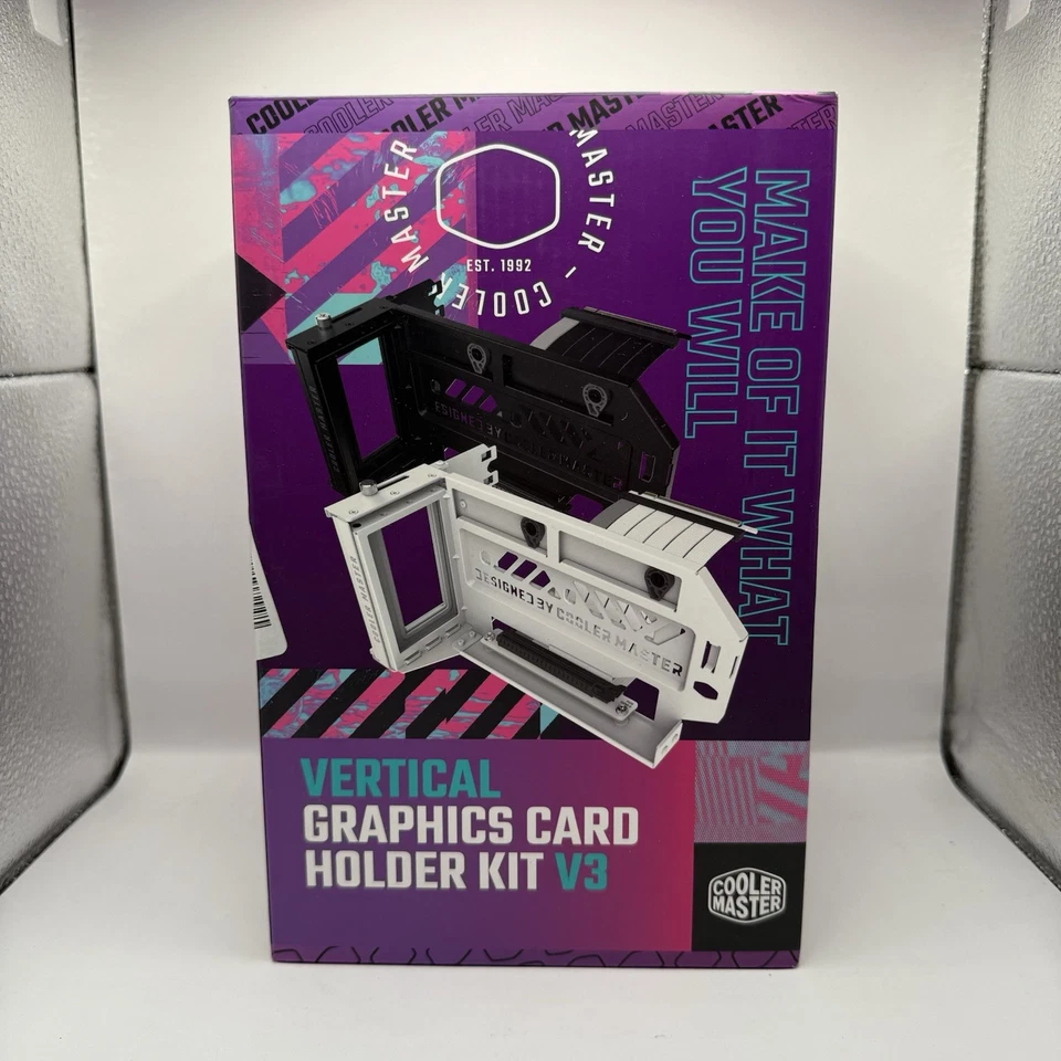 Cooler Master Vertical Graphics Card Holder Kit V3-Riser Cable PCle 4.0 included - Image 2 of 4