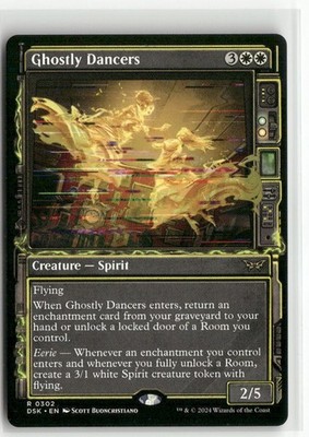 Ghostly Dancers Showcase Duskmourn MTG NM