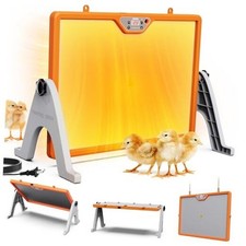 Chicken Coop Heater Dual-Sided 360 , Chicken Heater with Remote Control