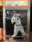 2017 Bowman Chrome Black Mojo Refractor Rookie Of The Year Favorites Aaron Judge
