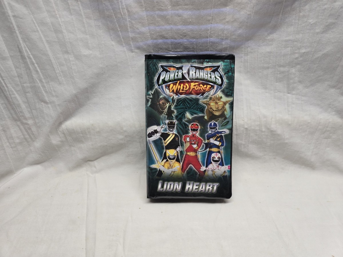 Power Rangers Wild Force: Lion Heart (VHS) 786936186512| eBay