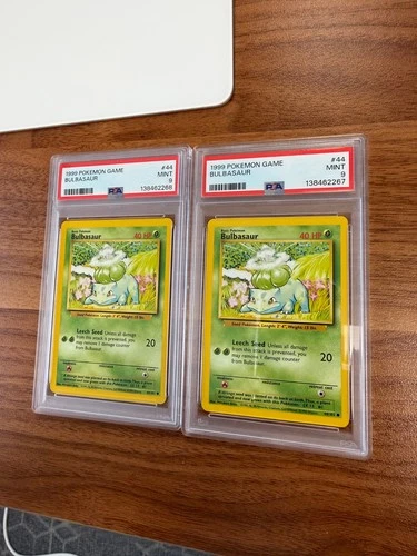 Bulbasaur 044/102 Base Set Regular PSA 9
