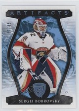 2023-24 Upper Deck Artifacts Goalies Light Blue Steel 57/85 Sergei Bobrovsky k4s