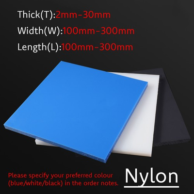 #ad #ad Nylon Sheet PA66 Plate Wear Resistant Rectangle Plane 100mm 300mm $243.33