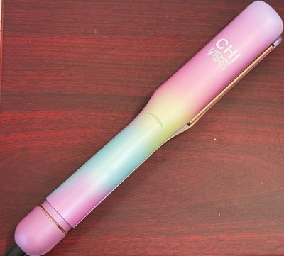 CHI Vibes Wave On Hair Waver Rainbow Ceramic Curling Iron Beach Waves Tested
