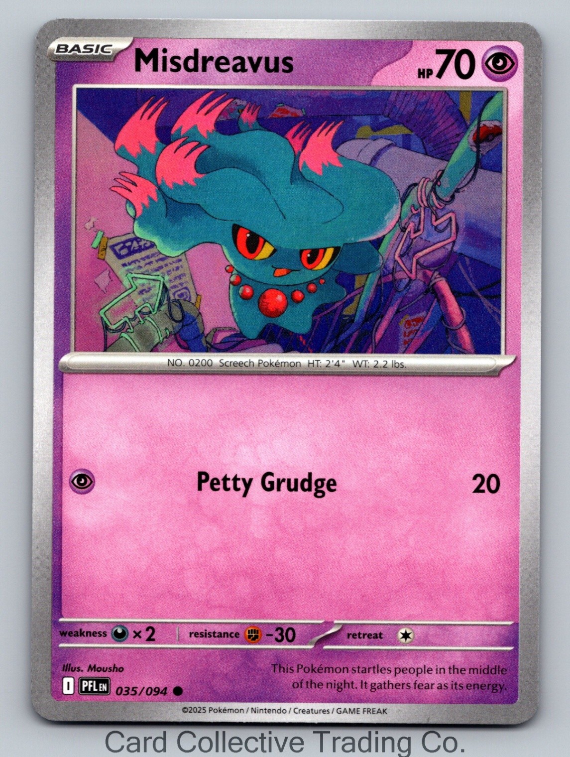 ME02: Phantasmal Flames Misdreavus 035/094 NM Common