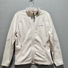 Klim Sundance Jacket Womens Sz L Ivory Motorcycle Snowmobile Mid Layer Outdoors