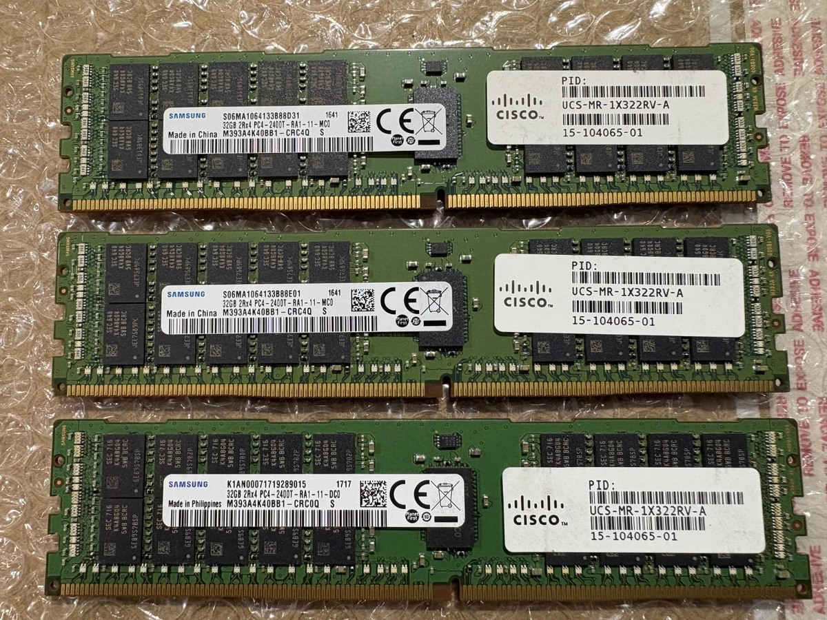 Samsung DDR4 SDRAM 32 GB Total Capacity Memory (RAM) for sale - eBay