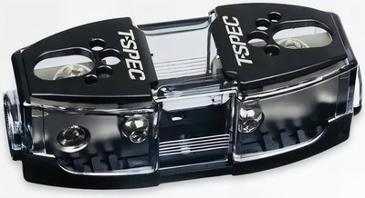 T-Spec V-ANL-H ANL - 1/0 AWG Car Audio Premium Nickel Compact Fuse Holder 