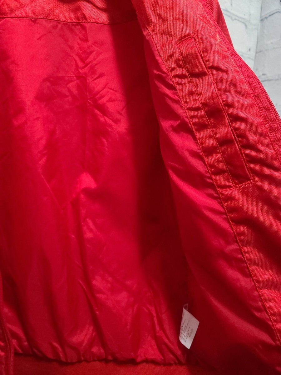 Kappa Full Zip Long Sleeve Italia Red Jacket Medium 165//84A