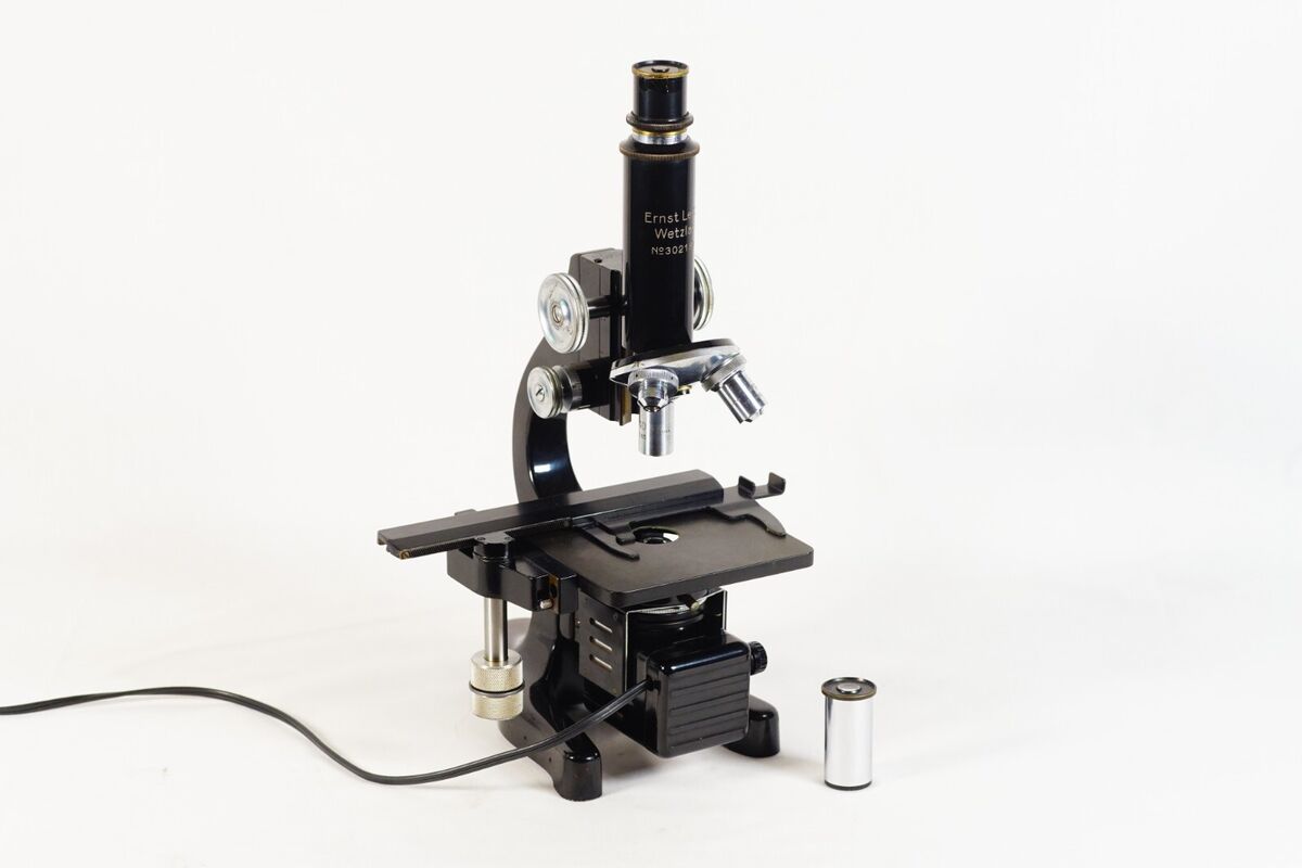 Ernst Leitz Wetzlar Microscope Vintage Leitz Microscope Ernst Leitz Wetzlar Microscope Vintage Leitz Microscope