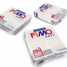 Set of 3 FIMO Soft Polymer Oven Modelling Clay - 57g - Most Popular Colours