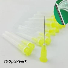 200PCs Endo Syringes 27GA Dental End-Closed Side Hole Endo Irrigation Needle Tip