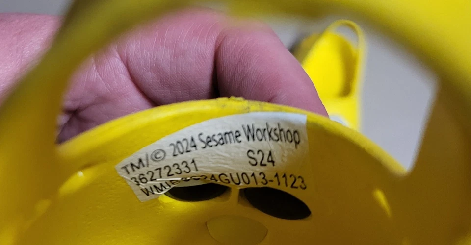 Tamancos infantis tamanho 3 (criança) Sesame Street Big Bird - Imagem 3 de 3