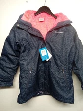 Columbia Bugaboo ii Fleece Interchange Jacket Omni Heat Size XL  18-20 #5B4B