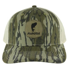 FishUSA Camo Trucker Patch Hat