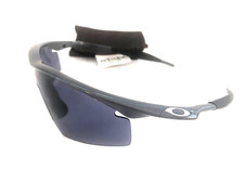 RARE OAKLEY M FRAME SUNGLASSES Metallic Smoke Frame Black Iridium Strike Lens