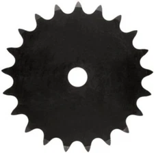 40A32H Type A Plate Sprocket for #40 Roller Chain - 32 Tooth - 19/32" Stock Bore
