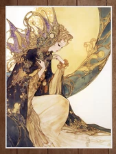 Fairy Poster Art Nouveau Style 18x24in