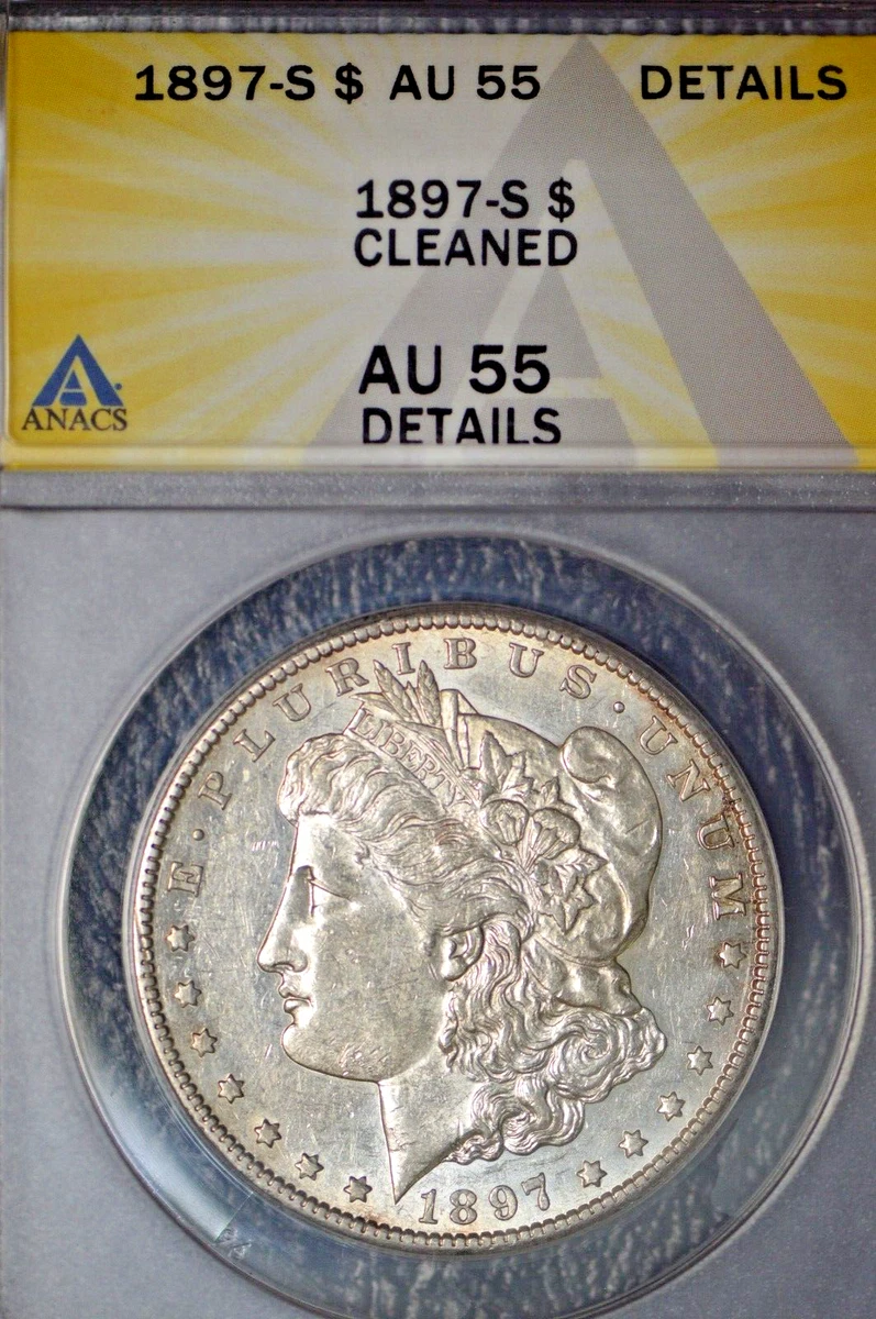 AU 55 Graded 1897 Year Morgan US Dollars (1878-1921) for sale | eBay