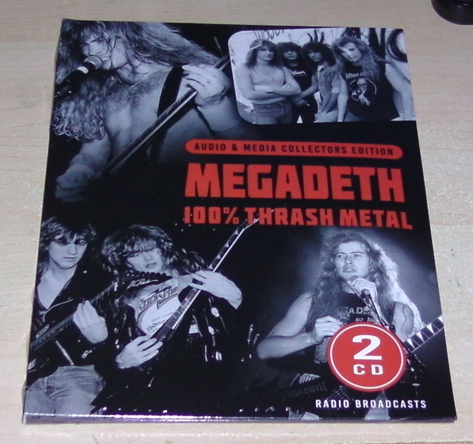 MEGADETH 100% TRASH METAL AUDIO & MEDIA COLLECTORS EDITION DOPPEL CD NEU & OVP - Bild 3 von 4