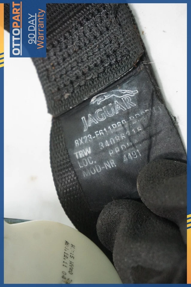 Jaguar XF 2009-2011 retractor cinturón seguridad trasero derecho 8x23-F611B60-BB fabricante original Foto 3 de 4